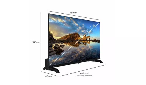 Bush inch 24hsf26 - 24, lcd