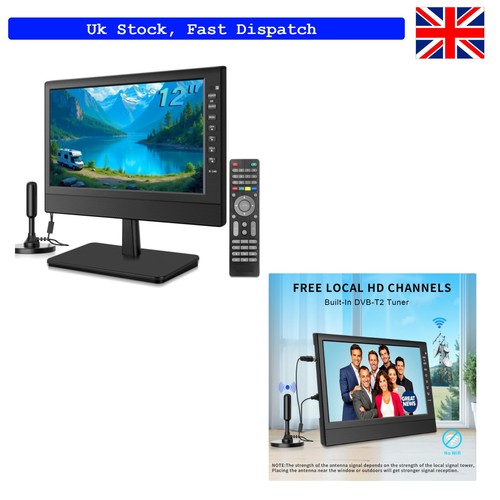 Compact inch 1080p - 12-inch, freeview